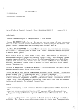 CV Foglia Gigliola