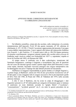MARCO MANCINI APPENDIX PROBI