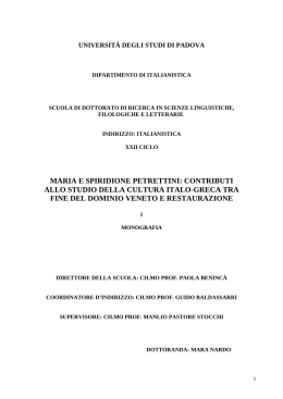 Documento PDF (tesi di dottorato) - Padua@Research