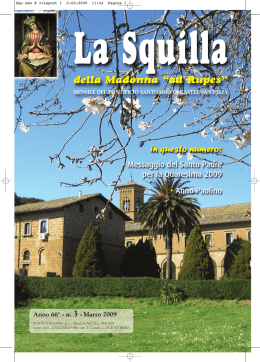 La Squilla - Santuario Pontificio Maria ad Rupes