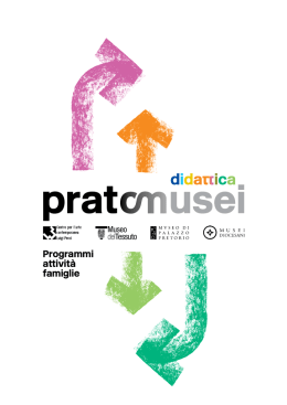 Offerta didattica dei musei di Prato per le famiglie