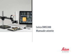 Leica DMS300 Manuale utente