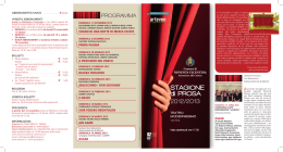 STAGIONE di PROSA - Il Comune di Noventa Vicentina