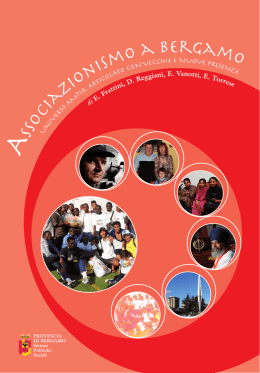 ssociazionismo a bergamo - Rapporto Immigrazione 2006