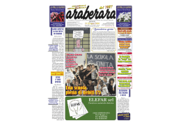 13 Giugno - Araberara