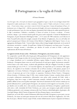 Il Portogruarese e la voglia di Friuli