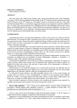 2/11. Domanda e Risposta.