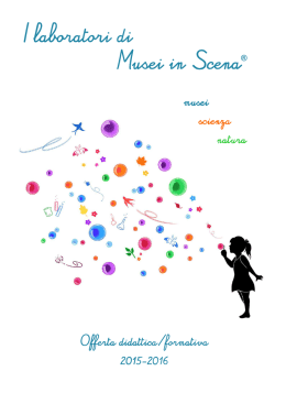 Musei in Scena 2015-2016
