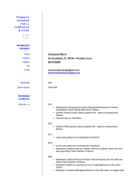 via valdemone, 31 , 90144 &ndash; p 091-6703897