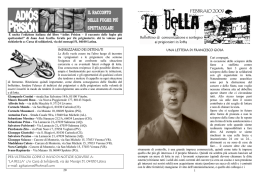 INDIRIZZARIO DEI DETENUTI PER ULTERIORI COPIE