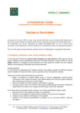 Costruire un libro in classe