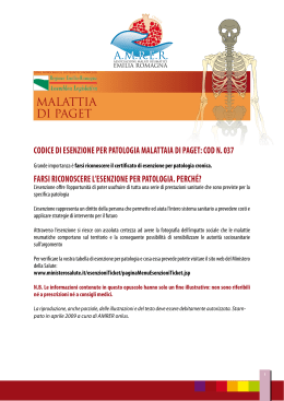 Versione STAMPA - AMRER Associazione Malati Reumatici Emilia