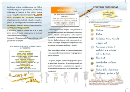 OPUSCOLO INFORMATIVO