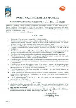 Page 1 2 CO PÙiiZionale @ PARCO NAZIONALE DELLA MAJELLA