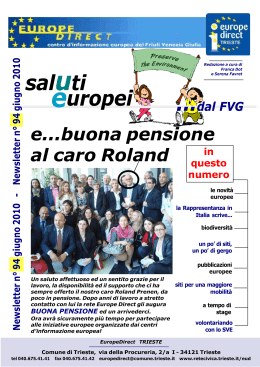 Il n° 94 – giugno 2010