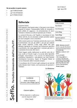 Luglio - Agosto 2013