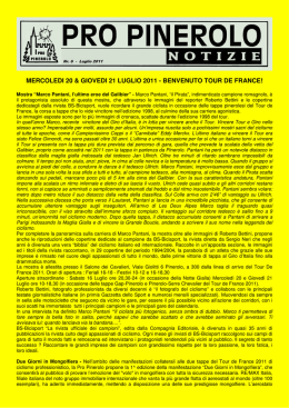 MERCOLEDI 20 & GIOVEDI 21 LUGLIO 2011
