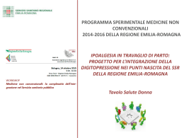Diapositiva 1 - Regione Emilia Romagna