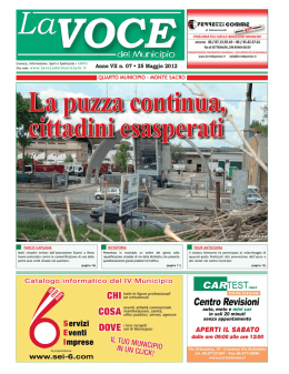 La voce del municipio