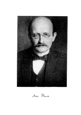 Page 1 Page 2 MAX PLANCK Nato a Kiel il 23 aprile 1858 da