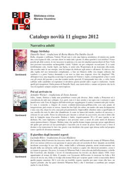 Ultimi acquisti 11 giugno 2012