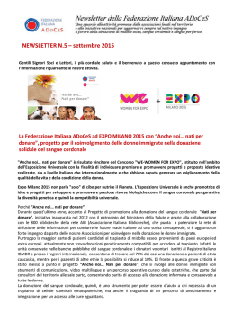 newsletter 2015 UFFICIALE
