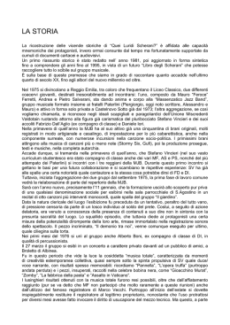LA STORIA - Quei Luridi Scherani