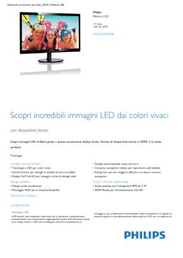 Product Leaflet: Monitor LCD V Line 61 cm (24