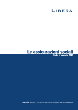 Le assicurazioni sociali