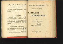 critica sociale - Fondazione Giangiacomo Feltrinelli