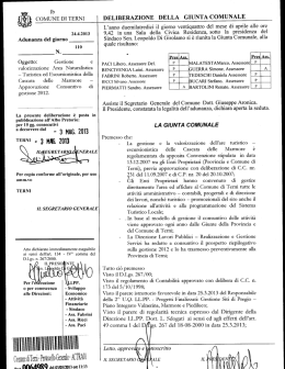 Scarica deliberazione