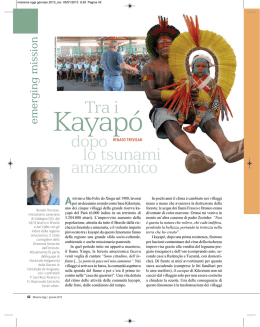Tra i Kayapo - DIOCESI di Padova