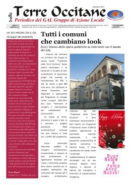 dicembre 2013 - Tradizione delle Terre Occitane