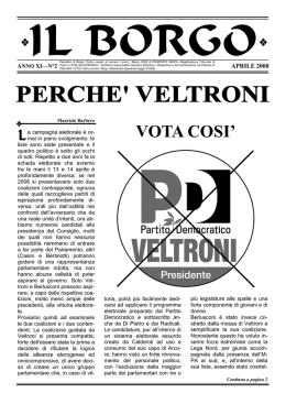 le azioni di governo del partito democratico