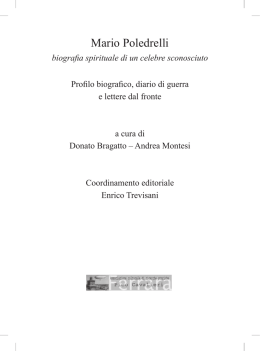 Mario Poledrelli - Associazione Culturale di Ricerche Storiche Pico