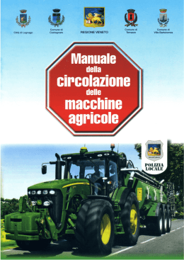 Manuale della circolazione delle macchine agricole []