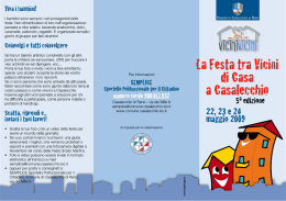 `.`iva i bambini! - Comune di Casalecchio di Reno