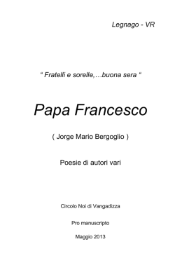papa francesco 2013
