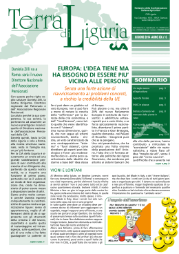 Leggi il numero di Giugno di Terra di Liguria in pdf