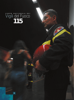 Opuscolo VV.F. 2005.