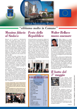 Giugno 2005 - Comune di Montegrotto Terme