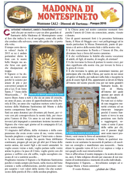 N. 1 Pasqua 2016 &ndash; Sfoglia il giornalino