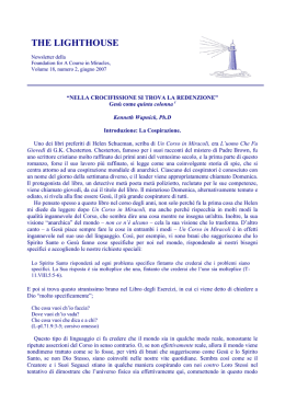 nella crocifissione si trova la redenzione