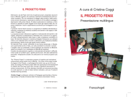 Il progetto Fenix - Presentazione multilingue