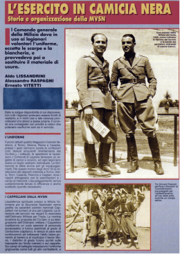 LESERCITO IN mmc - Sezione Anai di Modena