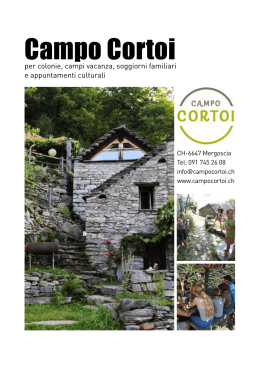 Opuscolo Campo Cortoi PDF