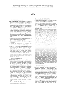 Compendio bio-bibliografico dei Soci dell`Accademia