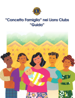 Il concetto di “Famiglia” - Lions Clubs International