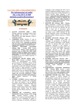 Listino 46 numerato - Casa del Collezionista