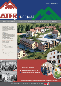 iNFORMA - ATER di Belluno